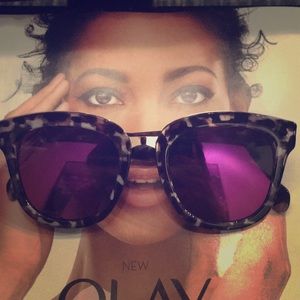 Purple Lens Sunglasses